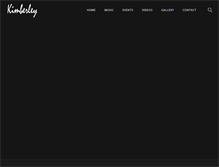 Tablet Screenshot of kimberleydahme.com